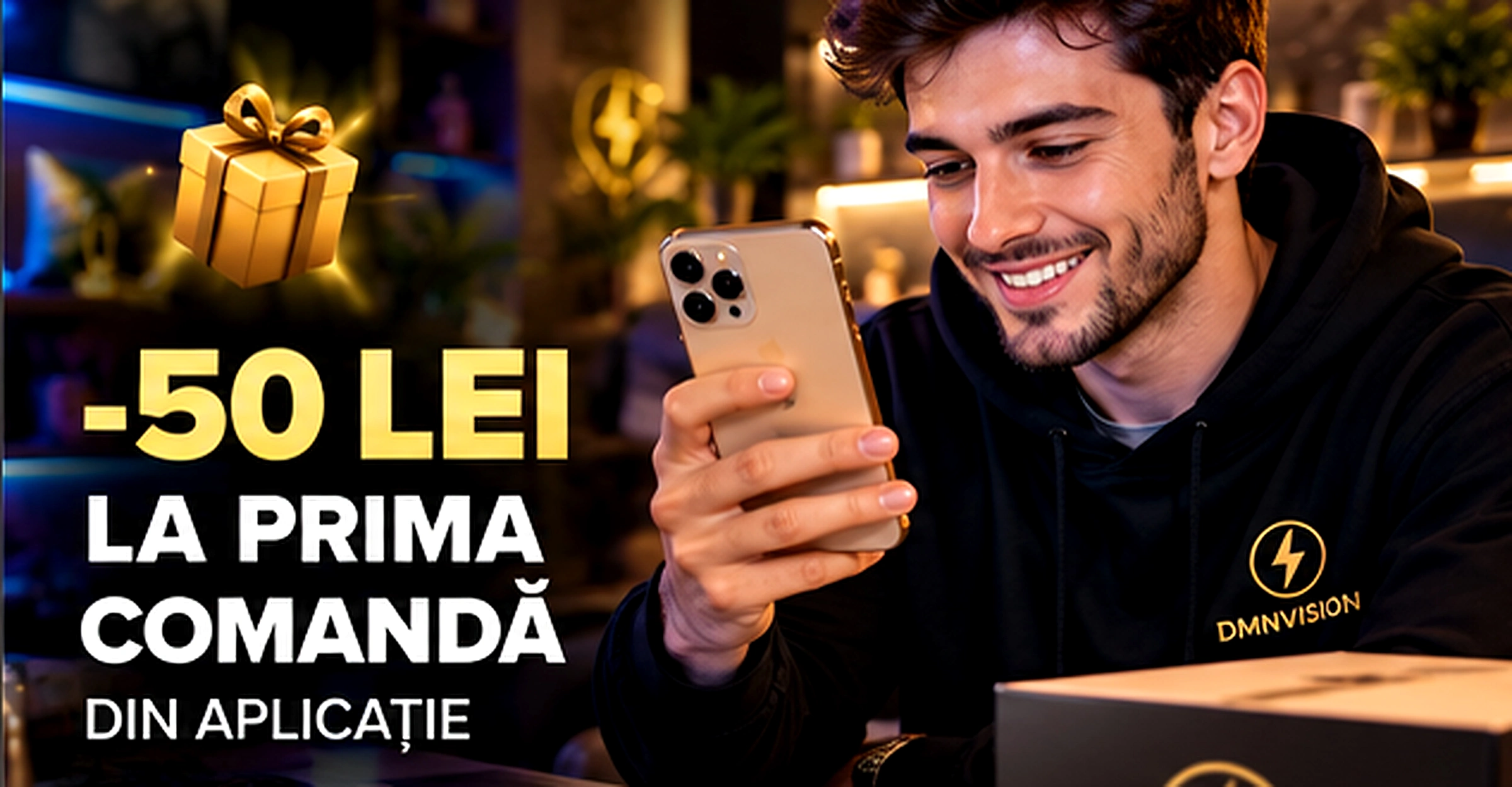 Reducere 50 lei DMNVISION